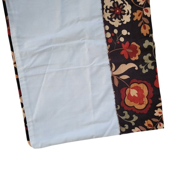 Curtains Co Daphne Filler Valance 50x13 Swag Valance 100x30 Set Harvest Floral - Picture 9 of 9